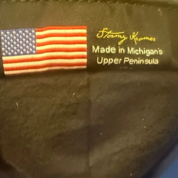 Stormy Kromer Original Cap Olive Green Size 7 3/8 USA Made Wool Hat - Picture 7 of 8